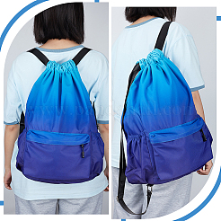 Oxford Cloth Drawstring Waterproof Backpack&nbsp;ABAG-WH0032-65A