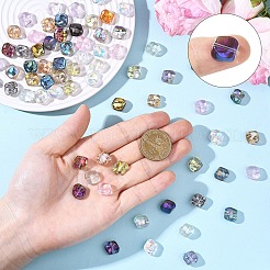 100Pcs 10 Colors Electroplate Glass Beads Sets&nbsp;EGLA-YW0005-56A