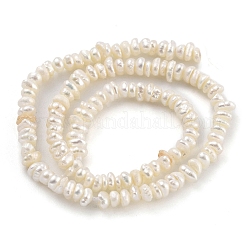 Natural Keshi Pearl Cultured Freshwater Pearl Beads Strands&nbsp;PEAR-C003-38