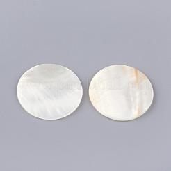 Freshwater Shell Cabochons&nbsp;SHEL-Q008-38