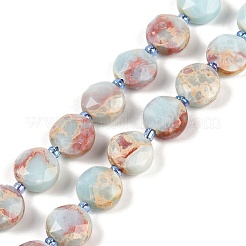 Synthetic Shoushan Stone Beads Strands&nbsp;G-C116-A35-01-1