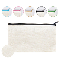 Polyester-cotton Blank DIY Craft Bag&nbsp;ABAG-WH0005-36