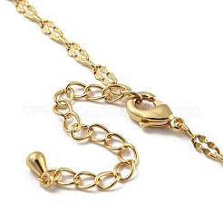 Faceted Heart Glass Beads Bib Necklaces&nbsp;NJEW-R263-16G