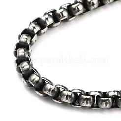 304 Stainless Steel Box Chain Necklace&nbsp;NJEW-D046-01B