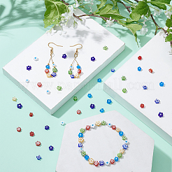 120Pcs 8 Styles Glass Beads&nbsp;GLAA-PH0001-13