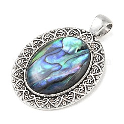 Natural Paua Shell Pendants&nbsp;SH-K001-01B