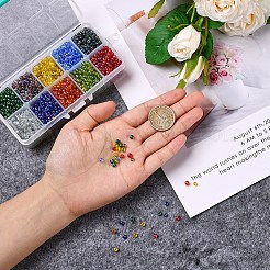Round Glass Seed Beads&nbsp;SEED-CJ0001-03