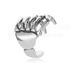 Halloween Skeleton Spine Punk Style Alloy Cuff Earrings&nbsp;WG4BD25-02
