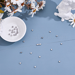 40Pcs 304 Stainless Steel Beads&nbsp;STAS-HY0002-06P