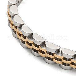 Ion Plating(IP) 304 Stainless Steel Thick Link Chain Bracelet&nbsp;BJEW-G649-09B-E