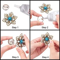 DIY Iron Brooch Findings&nbsp;IFIN-PH0023-60P