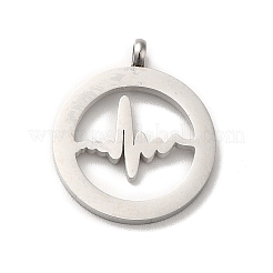 Non-Tarnish 304 Stainless Steel Pendants&nbsp;STAS-M311-08P