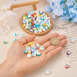 130Pcs 13 Style Weather Theme Handmade Polymer Clay Beads&nbsp;CLAY-TA0001-19