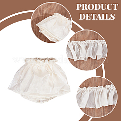2M Silk Pleated Lace Trim Ribbon&nbsp;OCOR-CY0003-37A