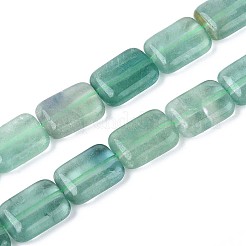 Natural Green Fluorite Beads Strands&nbsp;G-T142-63