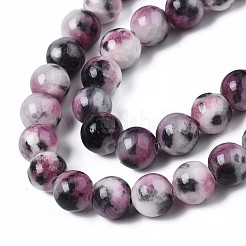 Natural Dyed Persian Jade Gemstone Bead Strands&nbsp;G-R271-8mm-XP13