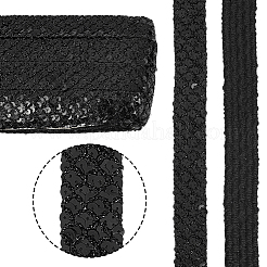 12.5 Yards Ployester Elastic Sequin Trimmings&nbsp;OCOR-AR0001-75B