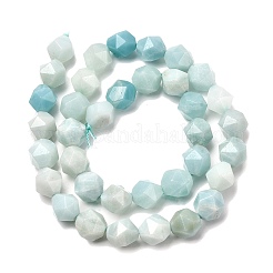 Natural Flower Amazonite Beads Strands&nbsp;G-Z119-A09-03