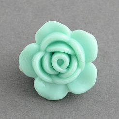 Rose Flower Acrylic Multi-Strand Links&nbsp;SACR-S042-M