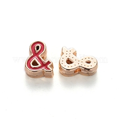 Alloy Enamel Beads&nbsp;X-ENAM-R055-03-12-RS