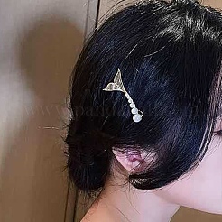 Alloy Crystal Rhinestone Hair Barrettes&nbsp;PHAR-Z003-03S