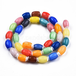Handmade Lampwork Beads Strands&nbsp;LAMP-N023-004