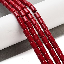 Synthetic Turquoise Beads Strands&nbsp;TURQ-G120-4x6mm-07