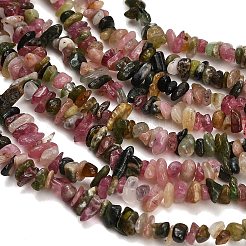 Natural Multicolor Tourmaline Beads Strands&nbsp;GG-CBAE051-A05-01