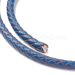 Braided Cowhide Cord&nbsp;WL-I004-5mm-02