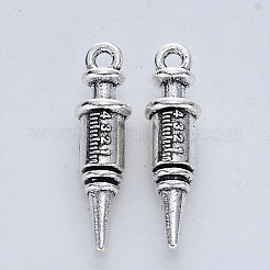 Tibetan Style Alloy Pendants&nbsp;X-TIBE-R316-096AS-RS