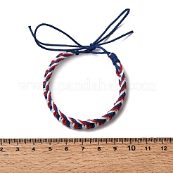 Adjustable Cotton Cord Braided Friendship Bracelets&nbsp;FB-CBA27E8-01C