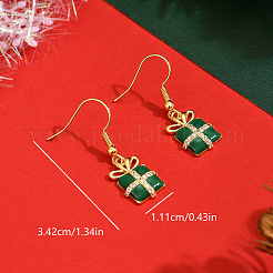 Brass Dangle Earrings&nbsp;XP1117-1