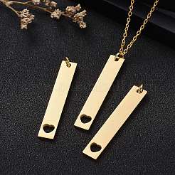 Ion Plating(IP) 304 Stainless Steel Pendants&nbsp;LS-STAS-I311-13G