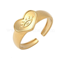 304 Stainless Steel Cuff Rings&nbsp;RJEW-P150-16G