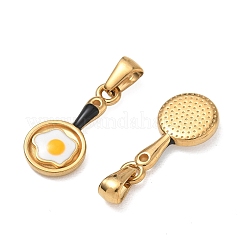 304 Stainless Steel Enamel Pendants&nbsp;SA-CBA7876-21G