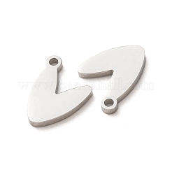 304 Stainless Steel Charms&nbsp;SA-G606-02P