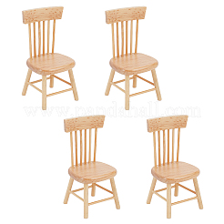 Mini Wood Chairs&nbsp;AJEW-WH0041-76B