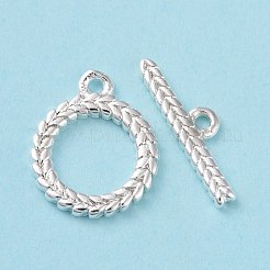 Eco-friendly Brass Toggle Clasps&nbsp;KK-D082-19S