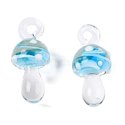 Handmade Lampwork Pendants&nbsp;LAMP-T021-14B