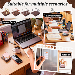 4Pcs 4 Colors Iron Storage Holder&nbsp;AJEW-WA0003-76