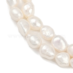 Natural Cultured Freshwater Pearl Beads Strands&nbsp;PEAR-P064-20J-04A
