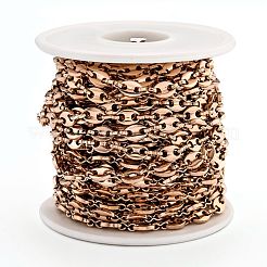 Ion Plating(IP) 304 Stainless Steel Coffee Bean Chains&nbsp;CHS-N002-01RG