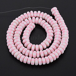 Handmade Polymer Clay Beads Strands&nbsp;CLAY-N008-042K