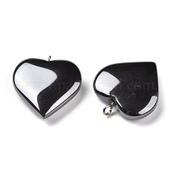 Non-magnetic Synthetic Hematite Pendants&nbsp;X-G-K225-09B