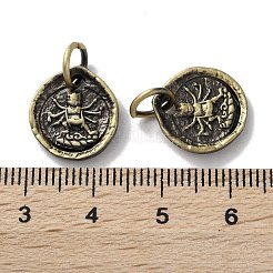Tibetan Style Brass Pendants&nbsp;KK-M284-36AB