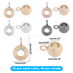 PVD Vacuum Plating 304 Stainless Steel Tube Bails&nbsp;STAS-UN0010-80B
