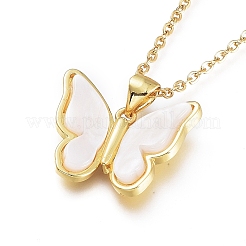 Brass Pendant Necklaces&nbsp;NJEW-L146-32