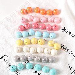 80Pcs Opaque Acrylic Beads&nbsp;TACR-SP0001-27