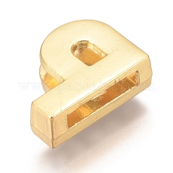 Alloy Slide Charms&nbsp;PALLOY-WH0070-30P