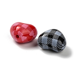 Opaque Acrylic Beads&nbsp;X-OACR-G049-02